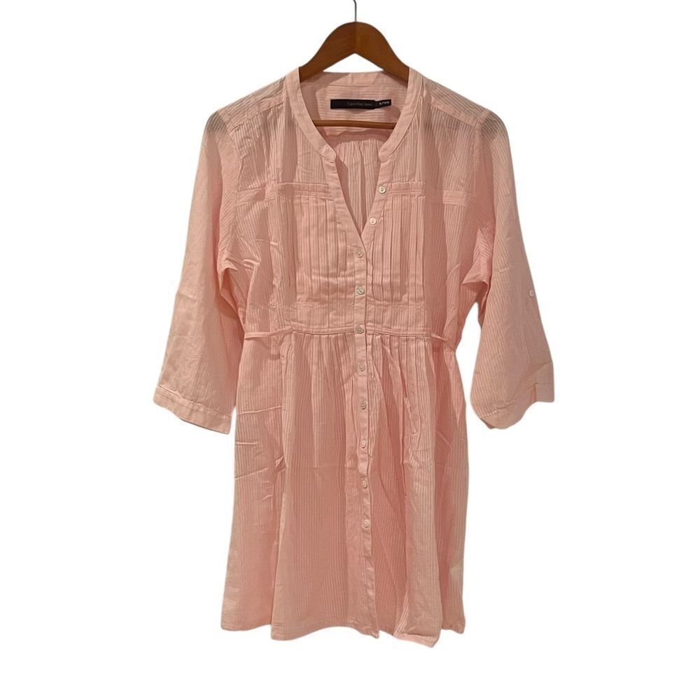 Calvin Klein jeans light pink tunic. Size xl